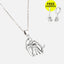 Hug Pendant Necklace with Bonus Earrings – Limited Time Offer