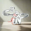 Mya™ | Women’s Adjustable Silver Dog Ring